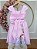 Vestido Infantil Rosa Bosque Safari Busto Strass Pérolas - Imagem 8