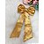 Faixa ajustável com Laço Dourado feitos de cetim Vestidos Daminhas e Formatura - Imagem 2