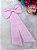 Faixa ajustável com Laço Rosa para Vestidos Daminhas e Formatura - Imagem 1