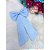Faixa ajustável com Laço Azul Bebe para Vestidos Daminhas e Formatura - Imagem 2