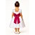 Faixa ajustável com Laço Pink para Vestidos Daminhas e Formatura - Imagem 2