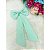 Faixa ajustável com Laço Verde menta para Vestidos Daminhas e Formatura - Imagem 2
