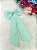 Faixa ajustável com Laço Verde menta para Vestidos Daminhas e Formatura - Imagem 1