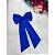 Faixa ajustável com Laço Azul Royal para Vestidos Daminhas e Formatura - Imagem 2