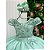 Vestido Infantil Juvenil Longo Princesa Com Saia Tule Festa Renda Menina Formatu - Imagem 4