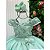 Vestido Infantil Juvenil Longo Princesa Com Saia Tule Festa Renda Menina Formatu - Imagem 5