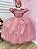 Vestido Festa Infantil Princesa Formatura Daminha Rose - Imagem 2