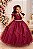 Vestido Festa Infantil Princesa Formatura Daminha Rose - Imagem 1