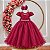 Vestido Festa Infantil Princesa Formatura Daminha Rose - Imagem 8