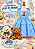 Vestido Infantil Menina Azul Bebe Natalino Brinde Ursinho - Imagem 6