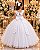 Vestido Infantil Longo Daminha Formatura Festa Luxo - Imagem 2