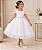 Vestido Infantil Luxo Daminha Festa Casamento - Imagem 1