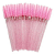 Escovinha de Cilios Rosa Claro com Glitter 50un - Imagem 1