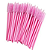 Escovinha de Cilios Rosa Claro 50un - Imagem 1