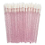 Kit Pincel Aplicador de Batom Rosa com Glitter 50un - Imagem 1