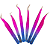 Pinça de Cílios SKY Linha Pink - Imagem 1