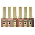 Kit Esmalte em Gel Helen Color Nude 6 unidades - Imagem 1