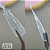 Molde F1 Real love Estiletto 120Un molde para alongamentos de unha Polygel. - Imagem 3