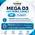 Mega D3 + Vitamina K2 MK-7 500mg 60 softgels - Sunfood Evolution - Imagem 2