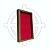 PORTA MEDALHAS 21X35 VERTICAL TABACO - Imagem 2