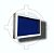 PORTA MEDALHAS HORIZONTAL 21X35 BRANCO - Imagem 4