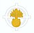 Distintivo de gola dourado Artilharia - Imagem 2