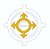 Distintivo de gola dourado Comunicações - Imagem 2