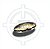 Brevê NBQR metal dourado - Imagem 1