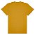 Camiseta Sustentável Masculina Manga Curta Amarela Lisa Frutoze - Imagem 2