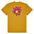 Camiseta Sustentável Masculina Manga Curta Amarela Silk Frutoze - Imagem 2