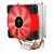 Cooler para Processador T-Dagger Idun  R, LED Vermelho Intel/AMD, 90mm, Preto - Imagem 2