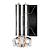 Air Cooler Deepcool Gammaxx Ag200, 92mm, Intel/AMD, Preto - R-ag200-BKNNMN-G - Imagem 3