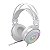 Headset Gamer Redragon Lamia 2 Lunar White RGB USB - Imagem 1
