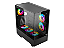 GABINETE GAMER REDRAGON REFLECT PRO PRETO MID TOWER CA-607B - Imagem 2