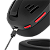 Headset Gamer Redragon Ire Pro Preto H848 wireless - Imagem 5