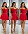 Vestido Amélie - Vermelho - Imagem 2