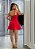 Vestido Amélie - Vermelho - Imagem 3