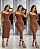 Vestido Dolce - Marrom - Imagem 1