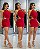 Vestido Aisha - Vermelho - Imagem 2