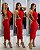 Vestido Midi Mavie - Vermelho - Imagem 1