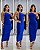 Vestido Midi Pilar - Azul - Imagem 1