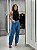 Calça Montreal - Jeans Escuro - Imagem 4