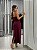 Vestido Midi Verona - Vinho - Imagem 4