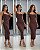 Vestido Dolce - Marrom - Imagem 6
