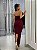 Vestido Midi Dakota - Vinho - Imagem 5