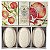 LA FLORENTINA | CAIXA C/3 SABONETES  POMEGRANATE | 3 Sabonetes em Barra Italiano 150g cada - Imagem 1