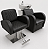 Combo Duplo Sofia Glamour - Poltrona de Corte - Base Inox - Imagem 1