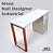 Combo Completo Kit Cadeira Nail Designer + Mesa - Estilo Meia Lua (com braços) - Imagem 2