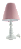 Abajur Luminária Bernard Rosa Bebe - Imagem 1