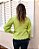 Blusa de Tricô com Linha de Acrilã decote quadrado - Imagem 5